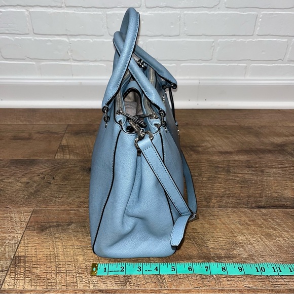 Michael Kors Sutton Powder Blue Satchel - Picture 9 of 16